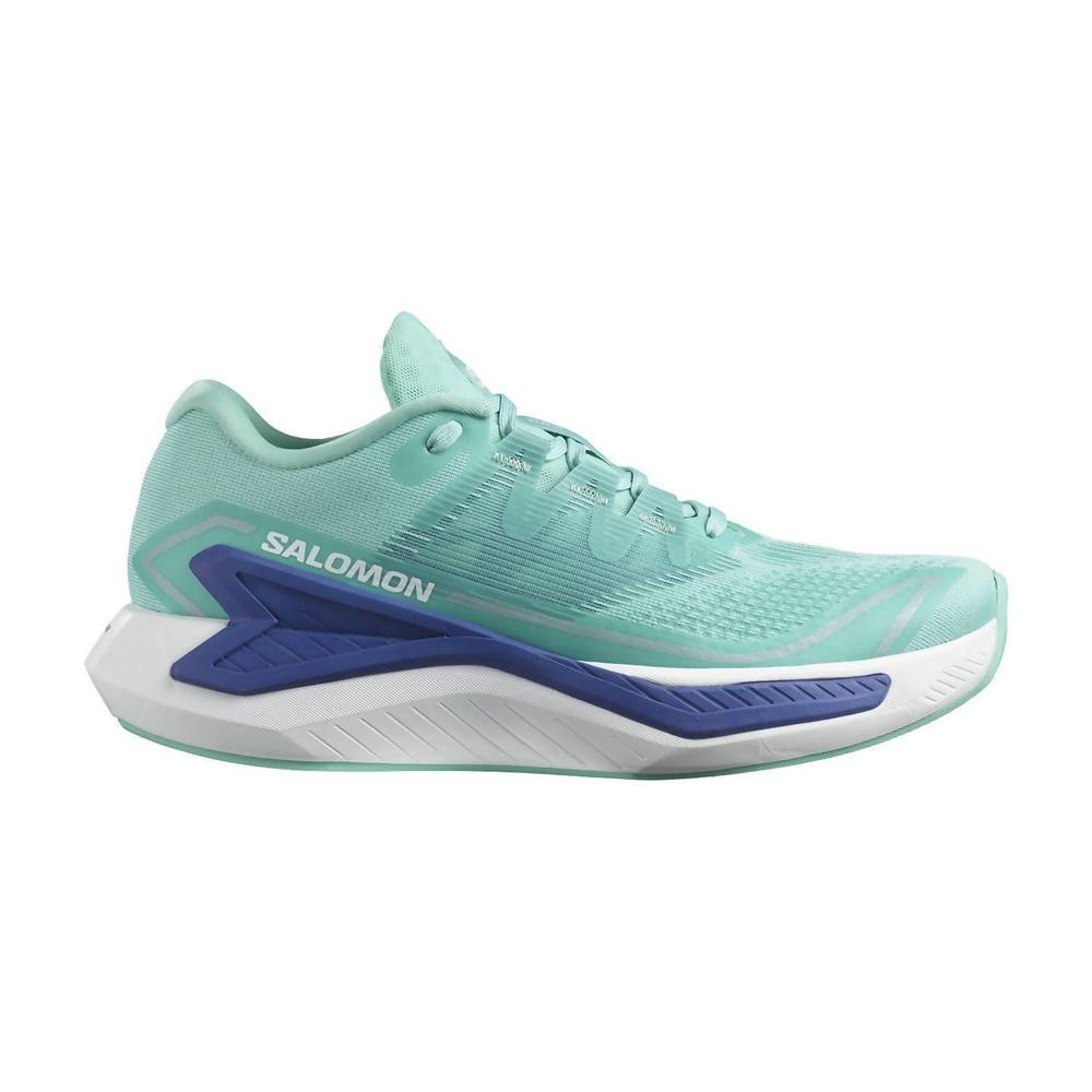 NEW SALOMON women's drx bliss - b running shoe in cockatoo/surf the web/white